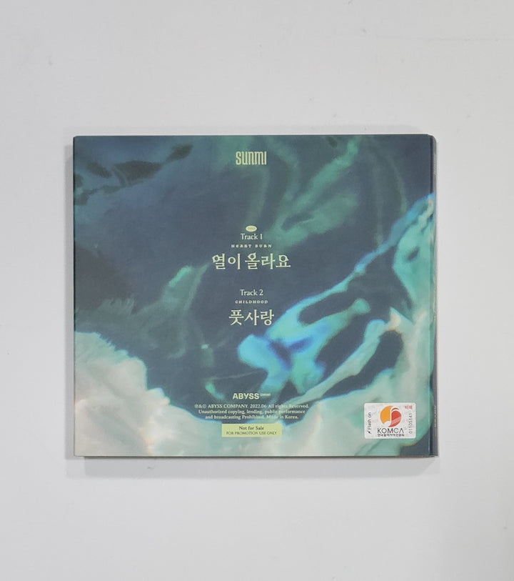 Sunmi - Digital Single "Heart Burn" - Promo Album