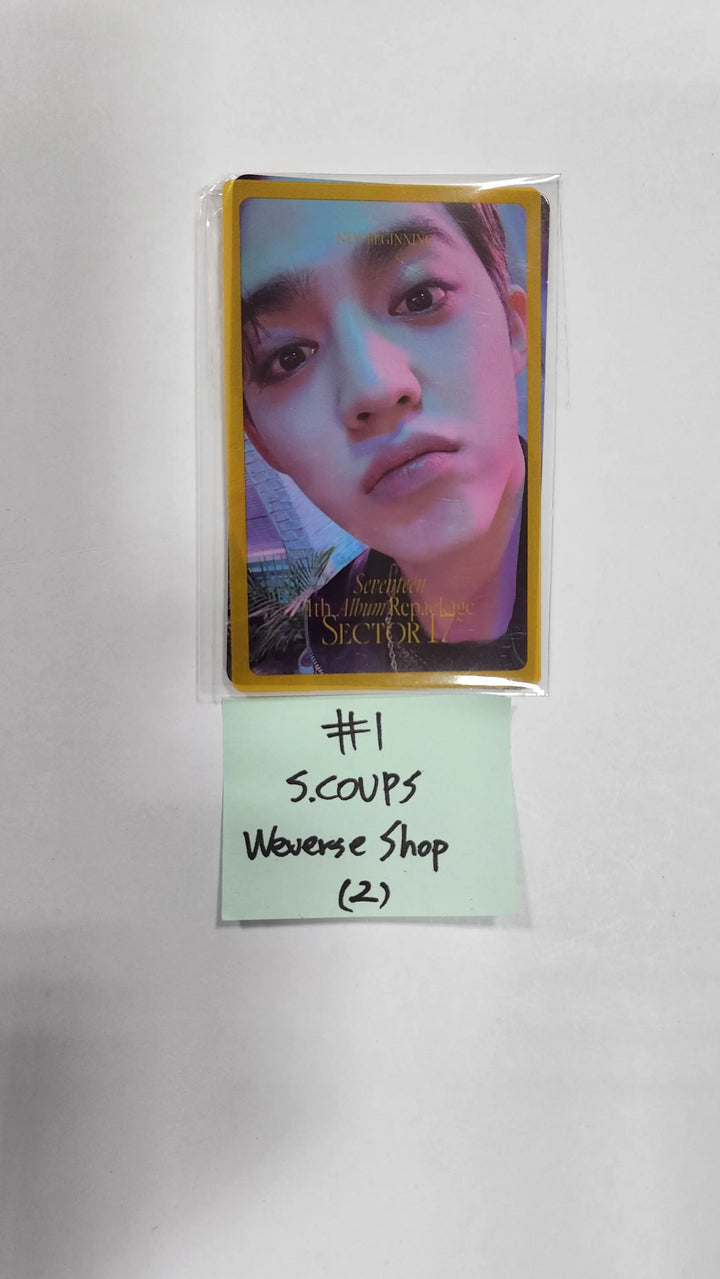 SEVENTEEN 'SECTOR 17' 4th Album Repackage - Weverse Shop Pre-Order Benefit Photocard - HALLYUSUPERSTORE