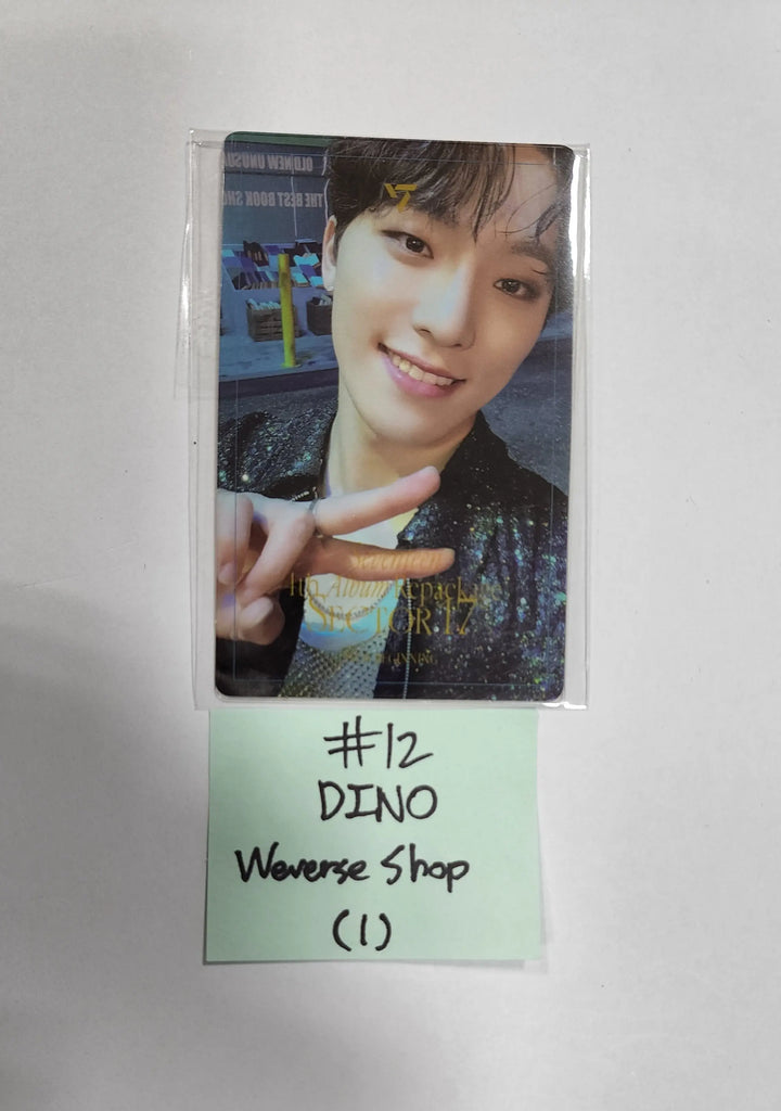 SEVENTEEN 'SECTOR 17' 4th Album Repackage - Weverse Shop Pre-Order Benefit Photocard - HALLYUSUPERSTORE