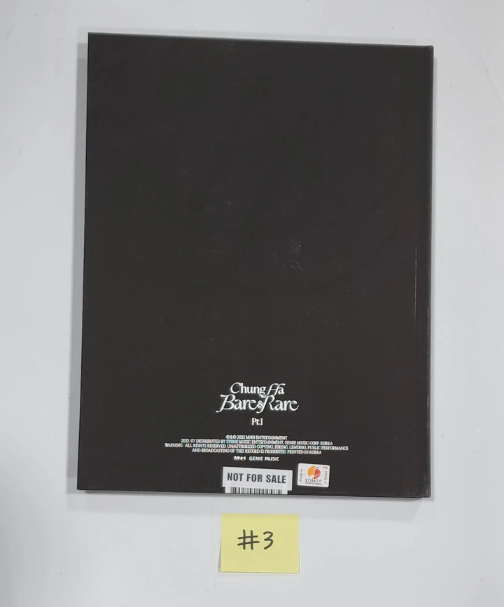 Chung Ha 'Bare&Rare Pt.1' - Hand Autographed(Signed) Promo Album - HALLYUSUPERSTORE