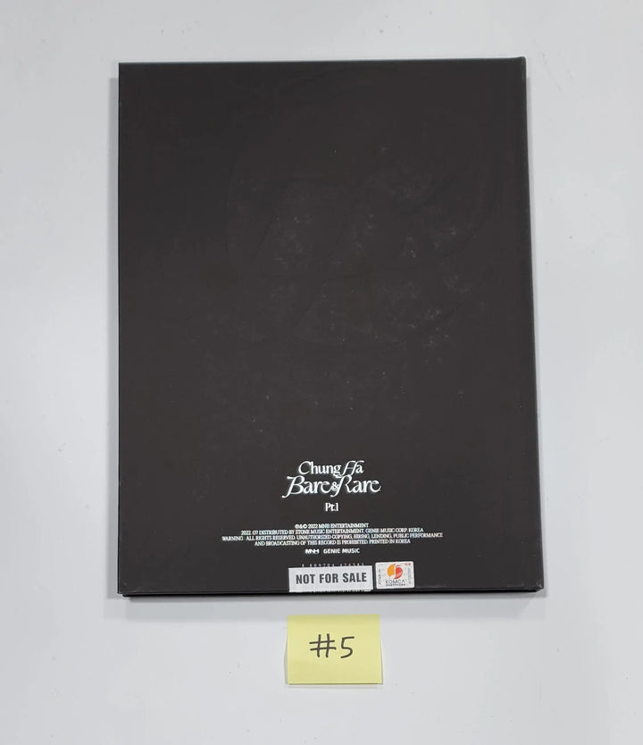 Chung Ha 'Bare&Rare Pt.1' - Hand Autographed(Signed) Promo Album - HALLYUSUPERSTORE