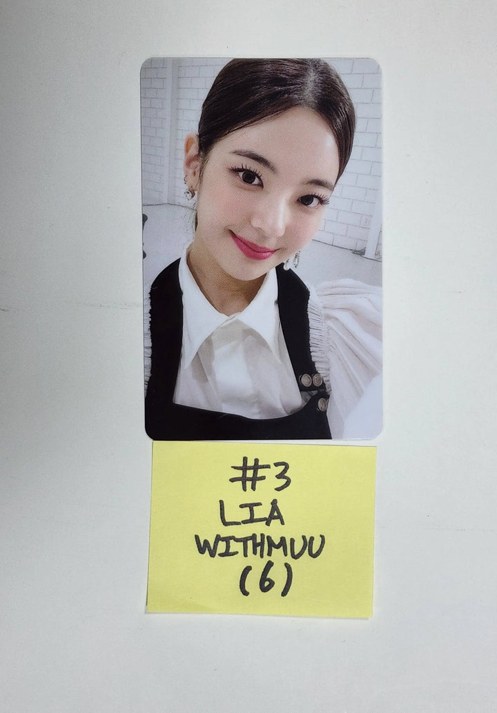 ITZY 'CHECKMATE' - Withmuu Lucky Draw Event PVC Photocard, Polaroid Type Photocard - HALLYUSUPERSTORE