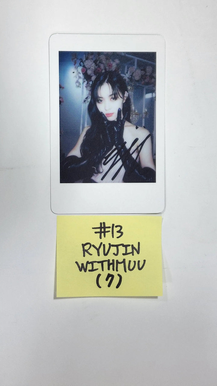 ITZY 'CHECKMATE' - Withmuu Lucky Draw Event PVC Photocard, Polaroid Type Photocard - HALLYUSUPERSTORE
