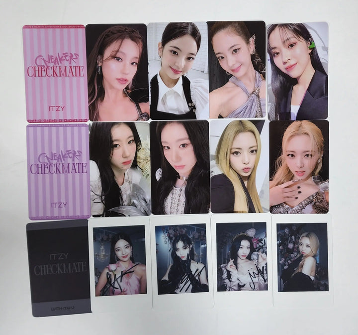 ITZY 'CHECKMATE' - Withmuu Lucky Draw Event PVC Photocard, Polaroid Type Photocard - HALLYUSUPERSTORE