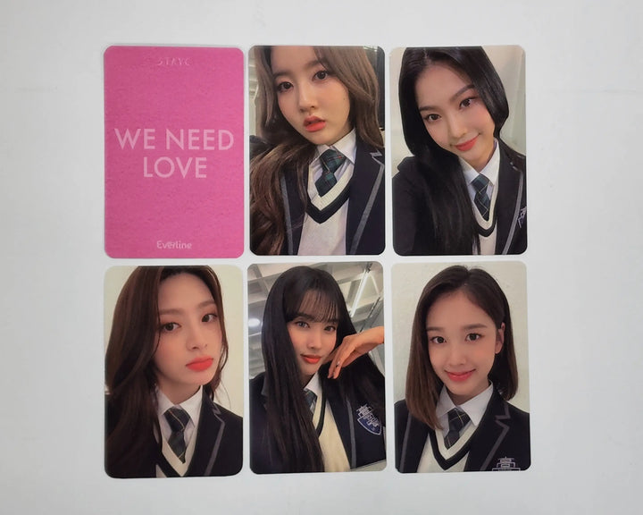 StayC 'WE NEED LOVE' - Everline Fansign Event Photocard - HALLYUSUPERSTORE
