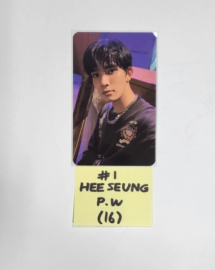 ENHYPEN "MANIFESTO : DAY 1" - Powerstation Lucky Draw Slim PVC Photocard round 2 - HALLYUSUPERSTORE
