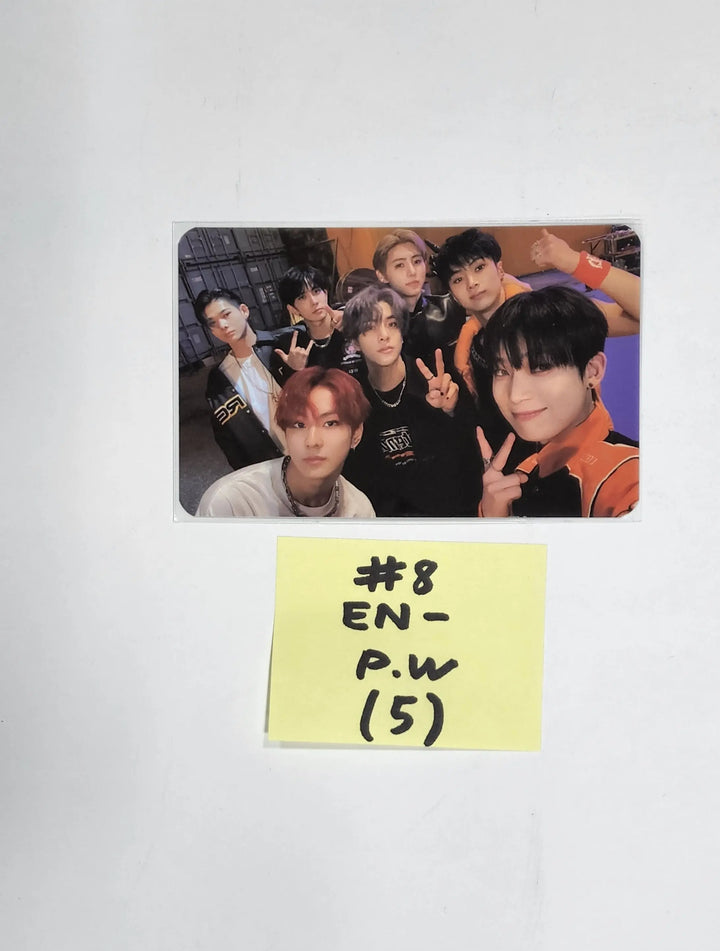 ENHYPEN "MANIFESTO : DAY 1" - Powerstation Lucky Draw Slim PVC Photocard round 2 - HALLYUSUPERSTORE