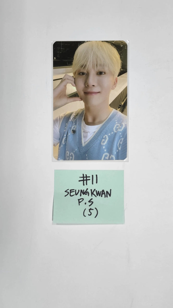 SEVENTEEN 'SECTOR 17' 4th Album Repackage - Powerstation Lucky Draw Event Slim PVC Photocard Round 2 - HALLYUSUPERSTORE