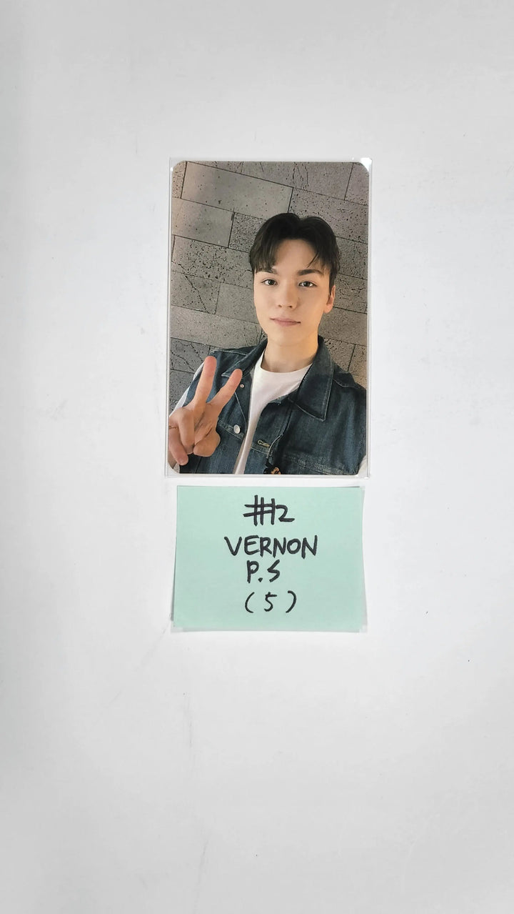 SEVENTEEN 'SECTOR 17' 4th Album Repackage - Powerstation Lucky Draw Event Slim PVC Photocard Round 2 - HALLYUSUPERSTORE