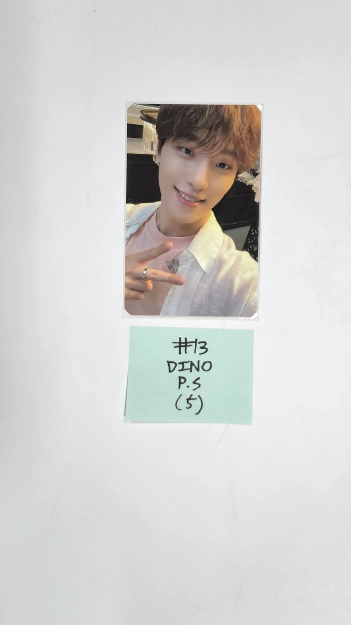 SEVENTEEN 'SECTOR 17' 4th Album Repackage - Powerstation Lucky Draw Event Slim PVC Photocard Round 2 - HALLYUSUPERSTORE