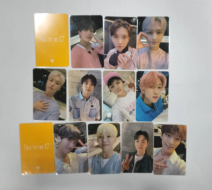 SEVENTEEN 'SECTOR 17' 4th Album Repackage - Powerstation Lucky Draw Event Slim PVC Photocard Round 2 - HALLYUSUPERSTORE