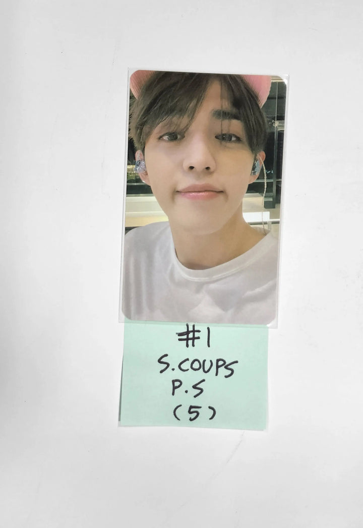 SEVENTEEN 'SECTOR 17' 4th Album Repackage - Powerstation Lucky Draw Event Slim PVC Photocard Round 2 - HALLYUSUPERSTORE