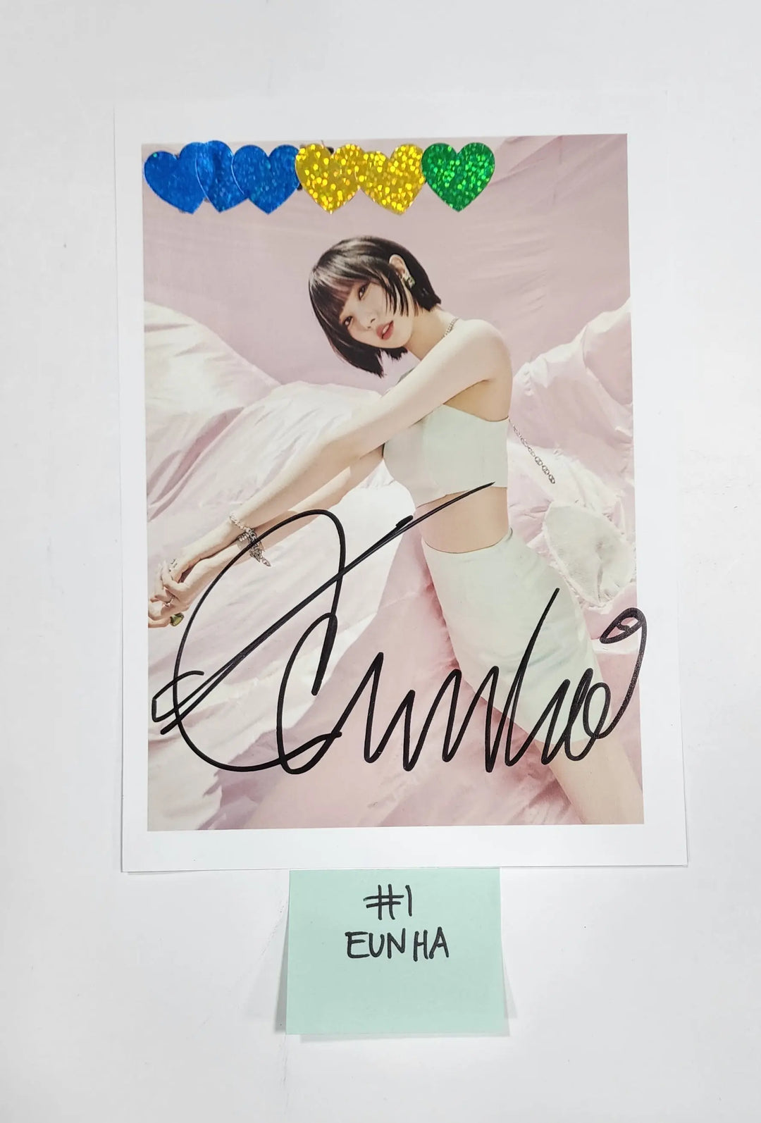 VIVIZ "Summer Vibe" - A Cut Page From Fansign Event Albums - HALLYUSUPERSTORE