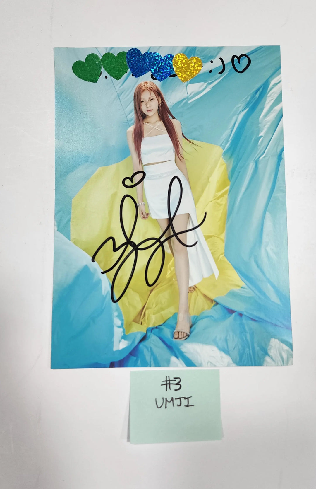 VIVIZ "Summer Vibe" - A Cut Page From Fansign Event Albums - HALLYUSUPERSTORE