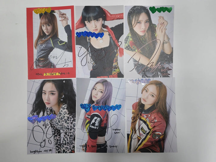 Bugaboo - A Cut Page From Fansign Event Albums Set (6EA) - HALLYUSUPERSTORE