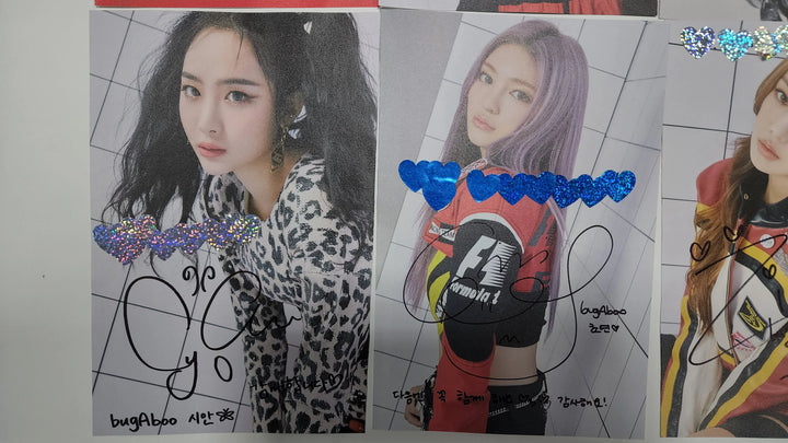 Bugaboo - A Cut Page From Fansign Event Albums Set (6EA) - HALLYUSUPERSTORE
