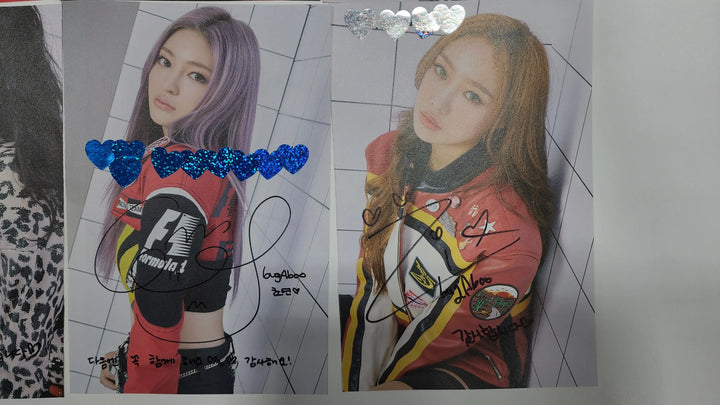 Bugaboo - A Cut Page From Fansign Event Albums Set (6EA) - HALLYUSUPERSTORE