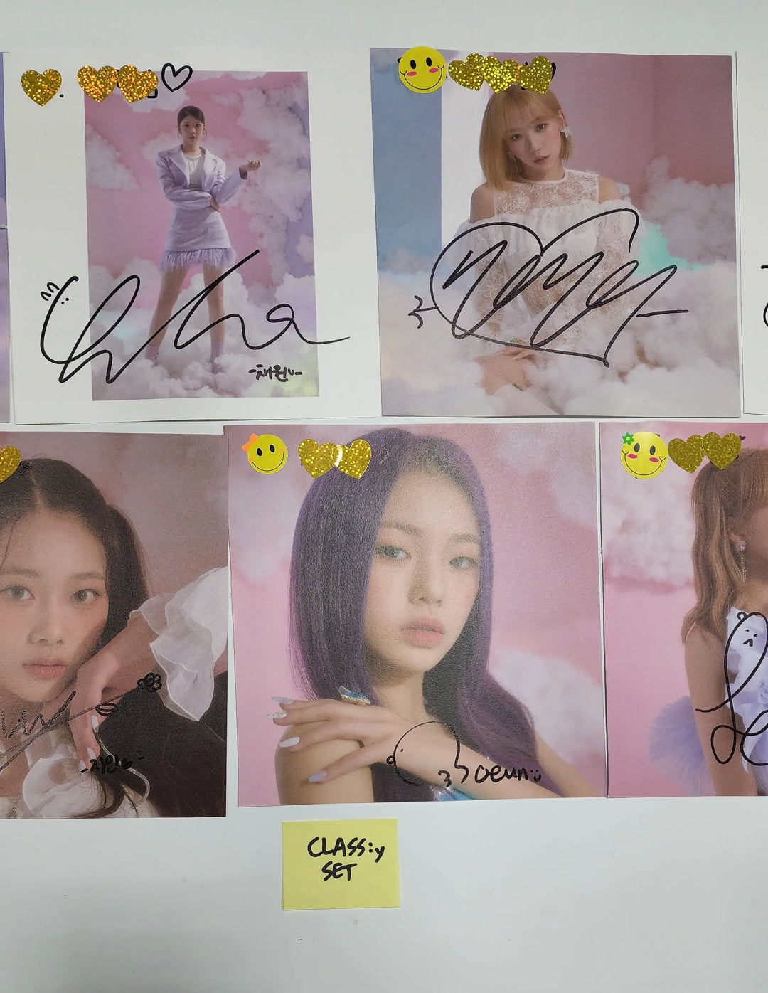 Class:y - A Cut Page From Fansign Event Albums Set (7EA) - HALLYUSUPERSTORE