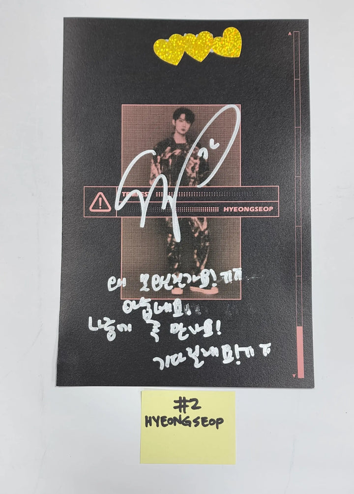 Tempest - A Cut Page From Fansign Event Albums - HALLYUSUPERSTORE