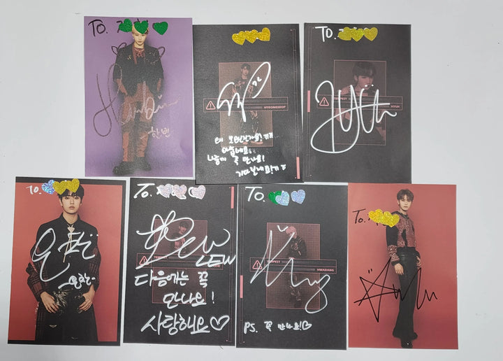 Tempest - A Cut Page From Fansign Event Albums - HALLYUSUPERSTORE