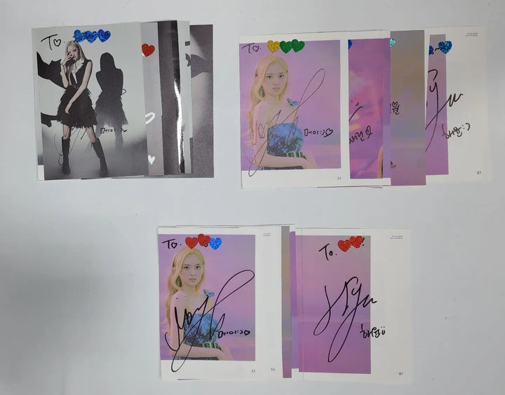 Cherry Bullet - A Cut Page From Fansign Event Albums - HALLYUSUPERSTORE