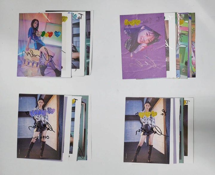 Purple Kiss - A Cut Page From Fansign Event Albums Set (10EA) - HALLYUSUPERSTORE