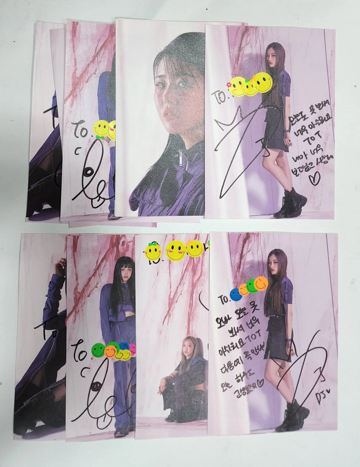 PIXY - A Cut Page From Fansign Event Albums Set - HALLYUSUPERSTORE