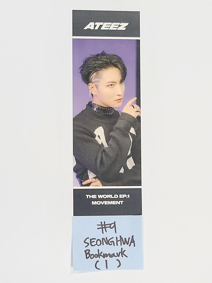Ateez "The World Ep.1 - MOVEMENT" - Soundwave LuckyDraw Round 2 + Bookmark - HALLYUSUPERSTORE