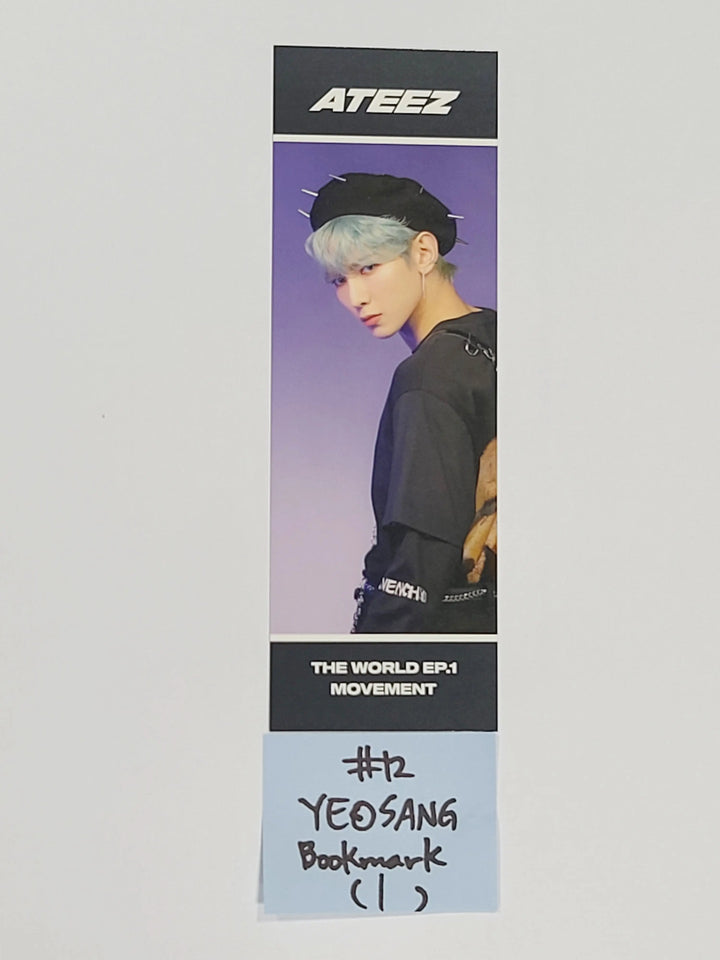Ateez "The World Ep.1 - MOVEMENT" - Soundwave LuckyDraw Round 2 + Bookmark - HALLYUSUPERSTORE