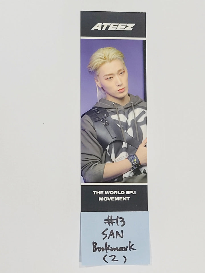 Ateez "The World Ep.1 - MOVEMENT" - Soundwave LuckyDraw Round 2 + Bookmark - HALLYUSUPERSTORE