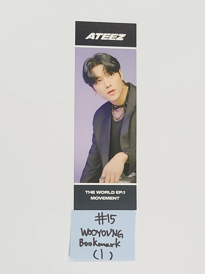 Ateez "The World Ep.1 - MOVEMENT" - Soundwave LuckyDraw Round 2 + Bookmark - HALLYUSUPERSTORE