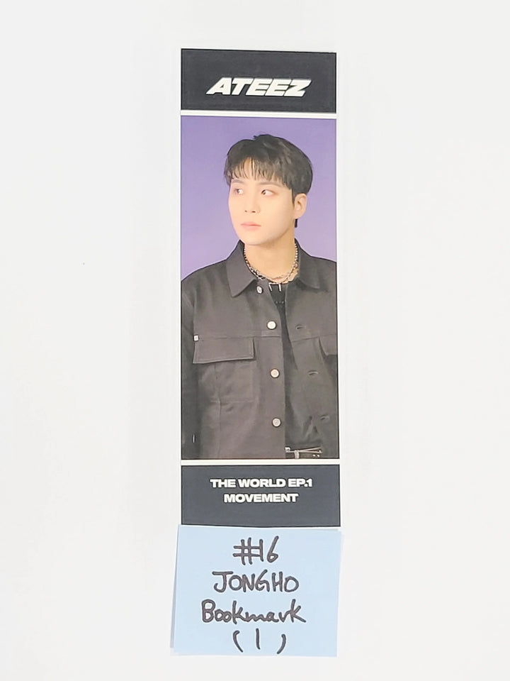Ateez "The World Ep.1 - MOVEMENT" - Soundwave LuckyDraw Round 2 + Bookmark hallyusuperstore19