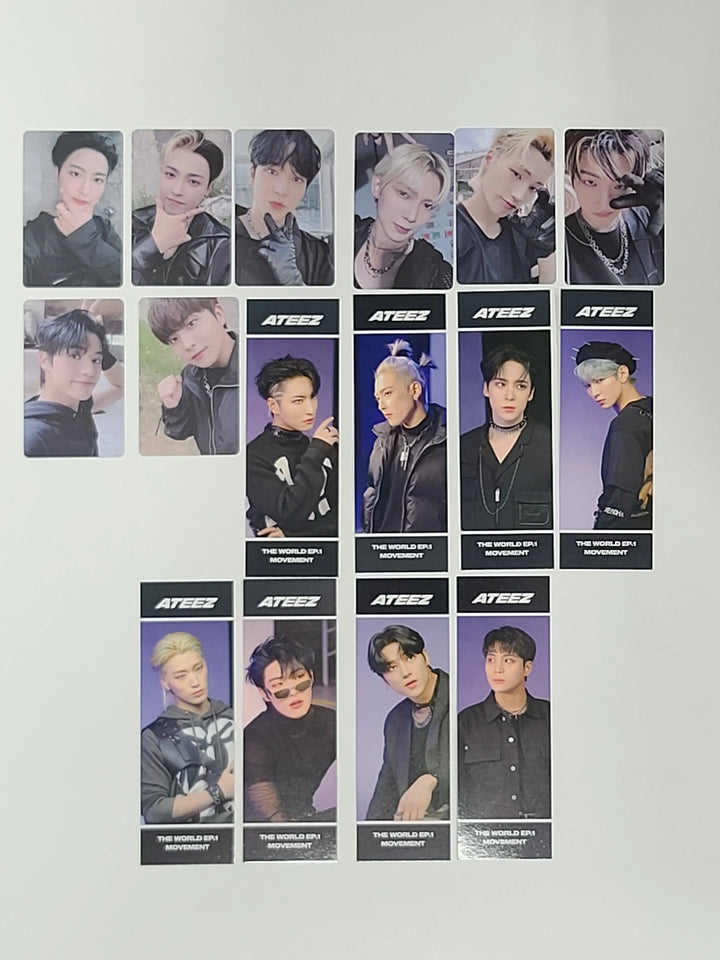 Ateez "The World Ep.1 - MOVEMENT" - Soundwave LuckyDraw Round 2 + Bookmark - HALLYUSUPERSTORE