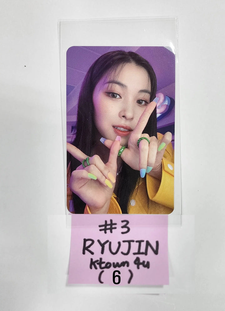 ITZY 'CHECKMATE' - Ktown4U Fan Sign Event PhotoCard - HALLYUSUPERSTORE