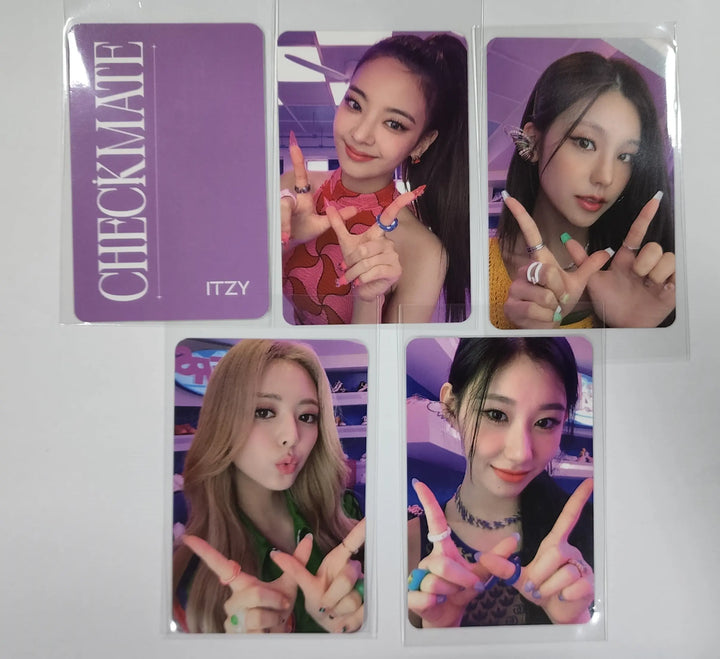 ITZY 'CHECKMATE' - Ktown4U Fan Sign Event PhotoCard - HALLYUSUPERSTORE