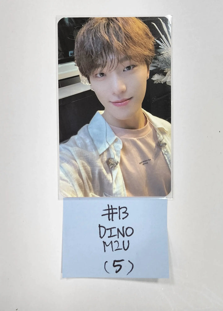 SEVENTEEN 'SECTOR 17' 4th Album Repackage - M2U Lucky Draw Event Slim PVC Photocard Round 2 - HALLYUSUPERSTORE