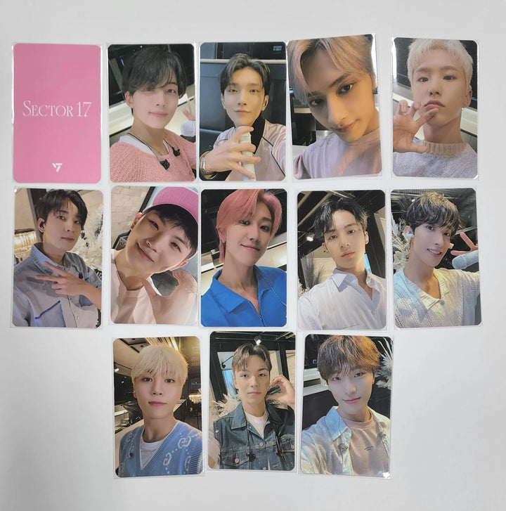 SEVENTEEN 'SECTOR 17' 4th Album Repackage - M2U Lucky Draw Event Slim PVC Photocard Round 2 - HALLYUSUPERSTORE