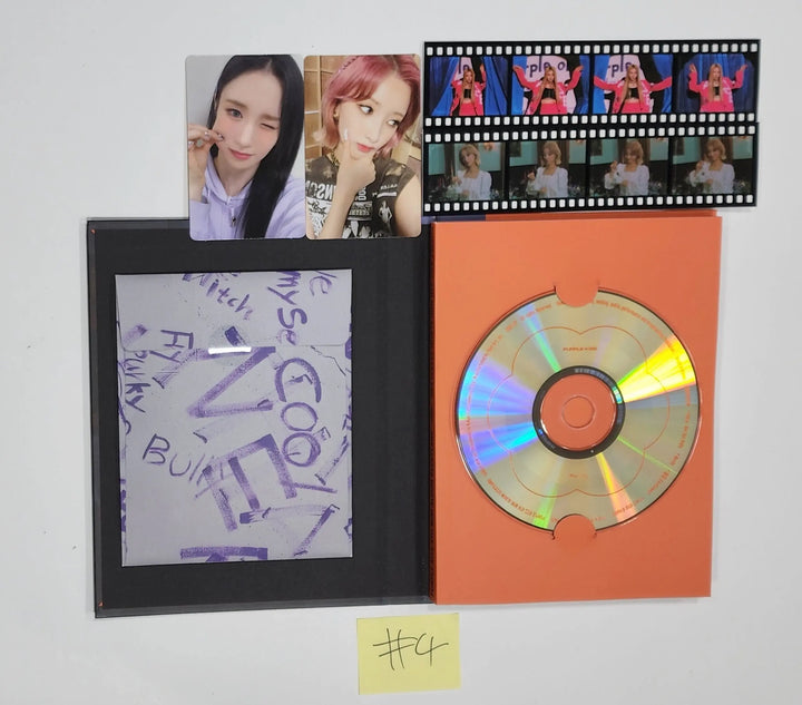 Purple Kiss - 4th Mini Album - Hand Autographed(Signed) Promo Album - HALLYUSUPERSTORE