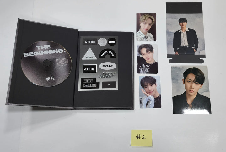 ATBO - 1st Mini Album "The Beginning : 開花" - Hand Autographed(Signed) Promo Album - HALLYUSUPERSTORE