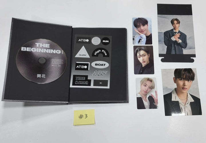 ATBO - 1st Mini Album "The Beginning : 開花" - Hand Autographed(Signed) Promo Album - HALLYUSUPERSTORE