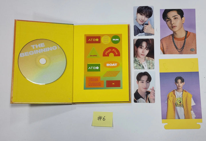 ATBO - 1st Mini Album "The Beginning : 開花" - Hand Autographed(Signed) Promo Album - HALLYUSUPERSTORE