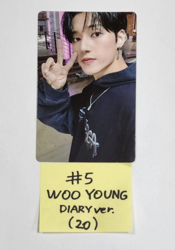 Ateez "The World Ep.1 - MOVEMENT" - Official Photocard (Wooyoung & Jongho) - HALLYUSUPERSTORE