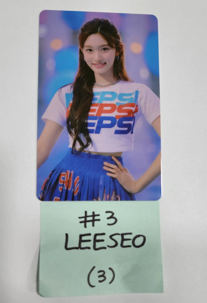 Wonyoung & Leeseo (Of IVE) Pepsi Event PVC PhotoCard - HALLYUSUPERSTORE