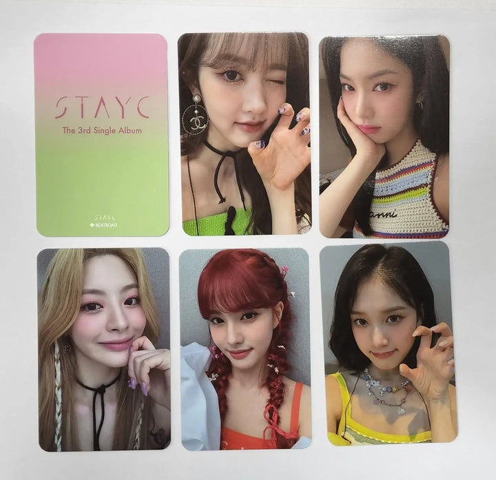 StayC 'WE NEED LOVE' - Beatroad Fansign Event Photocard - HALLYUSUPERSTORE