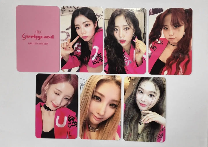 Purple Kiss 4th mini - Music Korea Pre-order Benefit Photocard - HALLYUSUPERSTORE