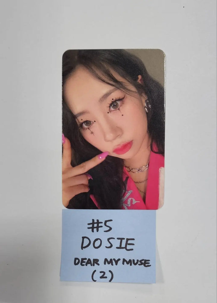 Purple Kiss 4th mini - Dear My Muse Pre-order Benefit Photocard - HALLYUSUPERSTORE