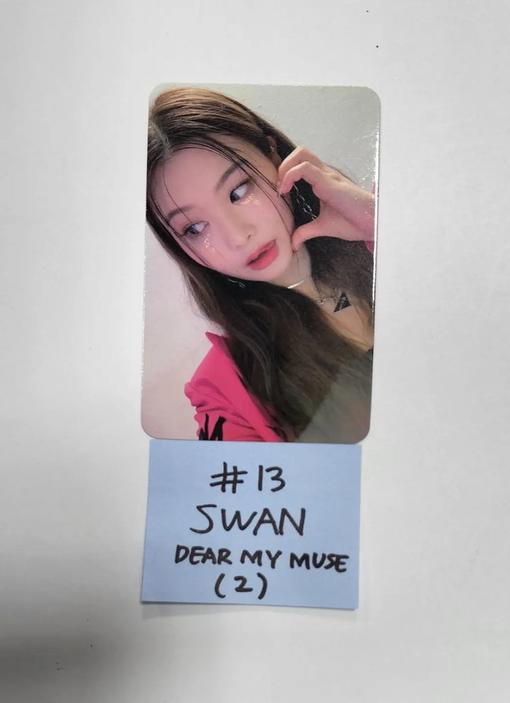 Purple Kiss 4th mini - Dear My Muse Pre-order Benefit Photocard - HALLYUSUPERSTORE