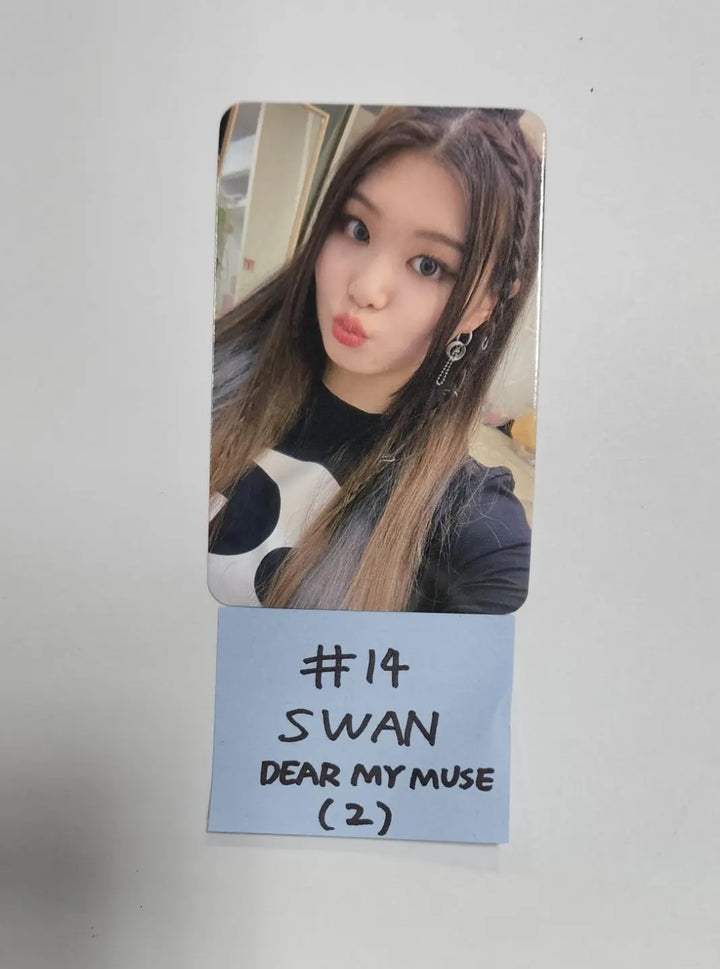 Purple Kiss 4th mini - Dear My Muse Pre-order Benefit Photocard - HALLYUSUPERSTORE