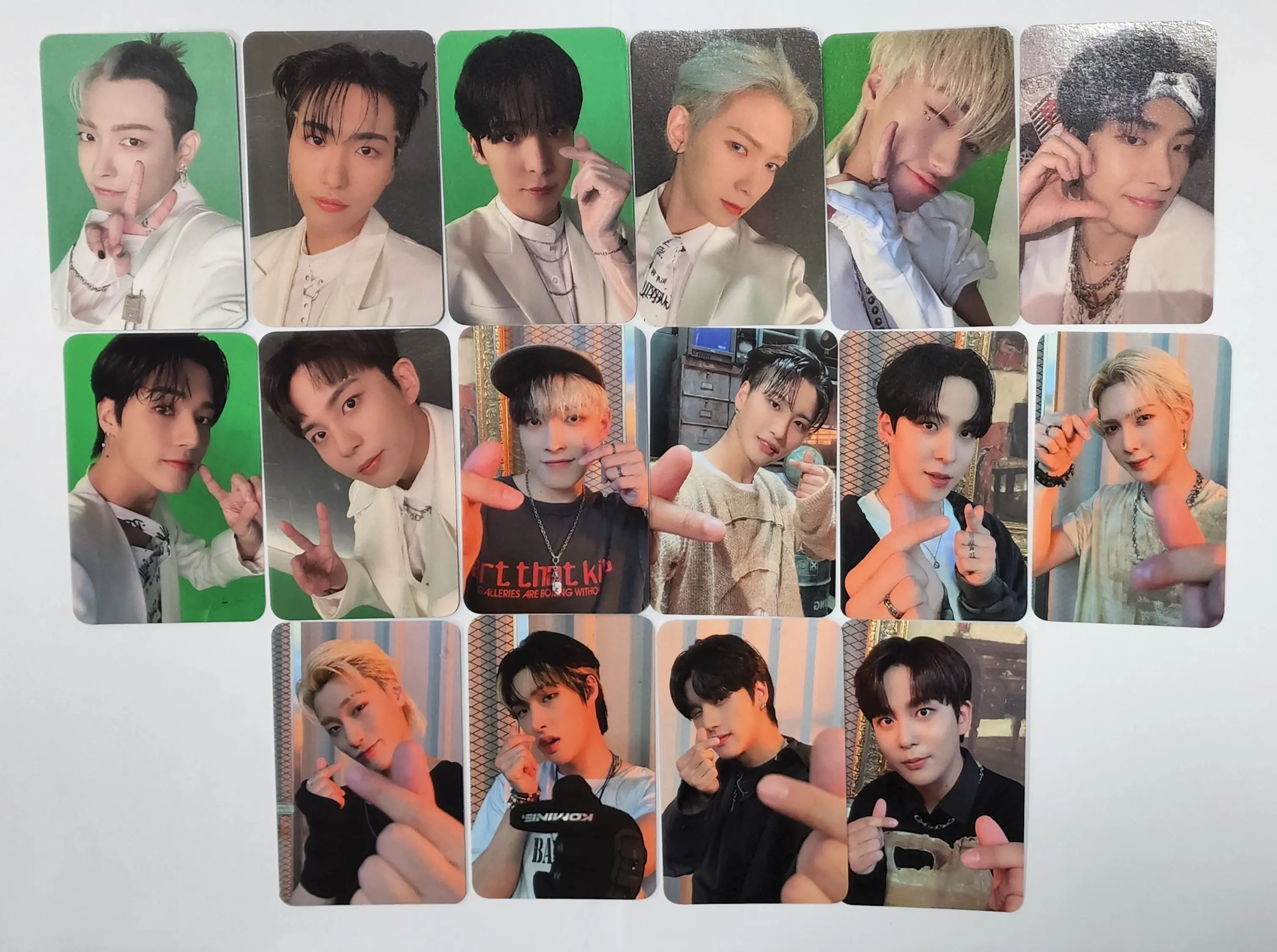 超值特卖ateez everline popup ポップアップ トレカ　セット K-POP・アジア