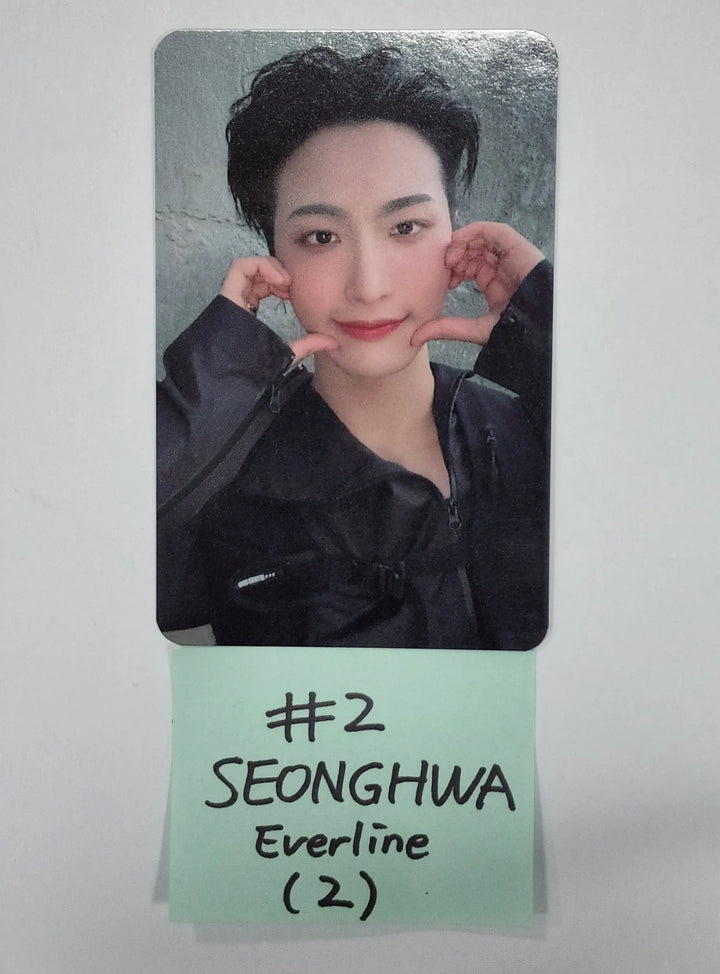 Ateez "The World Ep.1 - MOVEMENT" - Everline Fansign Event PhotoCard - HALLYUSUPERSTORE